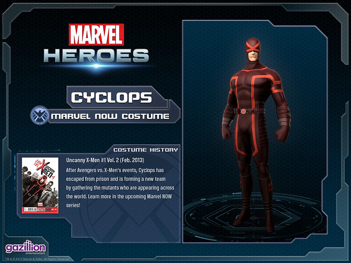 Скриншот из игры Marvel Heroes