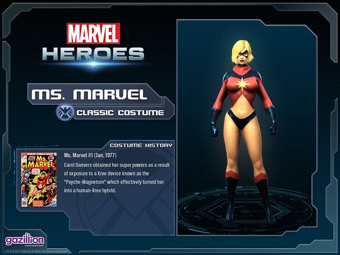 Скриншот из игры Marvel Heroes