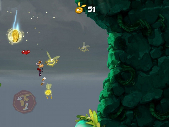 Скриншот из игры Rayman Jungle Run