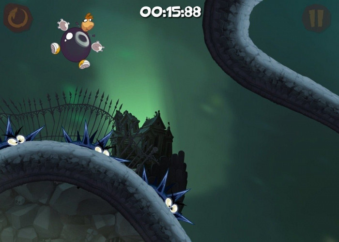 Скриншот из игры Rayman Jungle Run