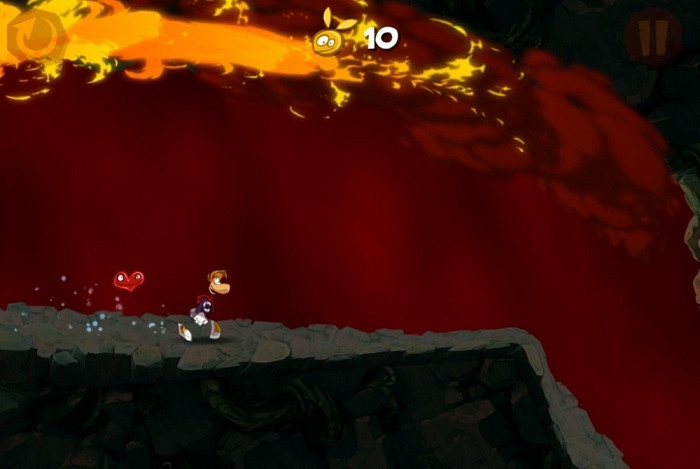 Скриншот из игры Rayman Jungle Run