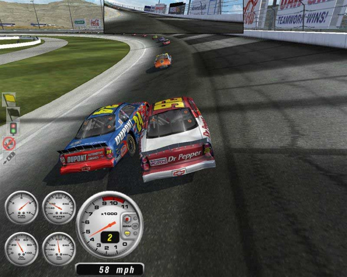 Скриншот из игры NASCAR Thunder 2003