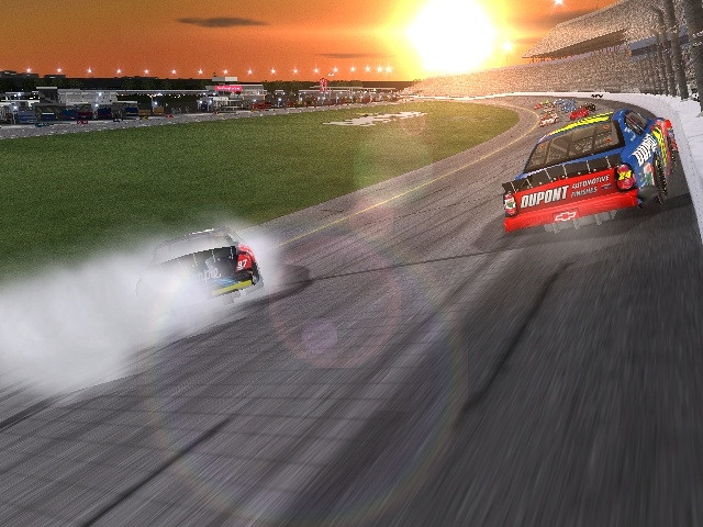 Скриншот из игры NASCAR Thunder 2003