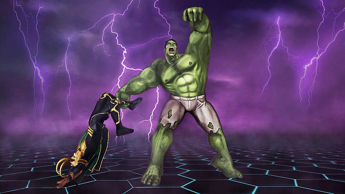 Скриншот из игры Marvel Avengers: Battle for Earth