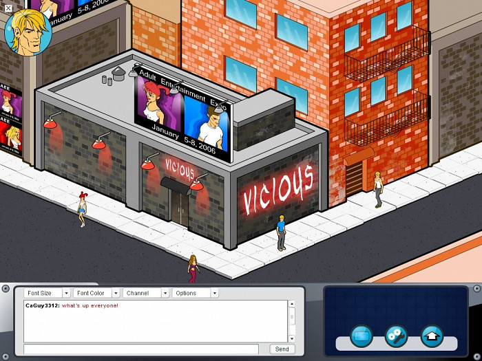 Скриншот из игры Naughty America: The Game