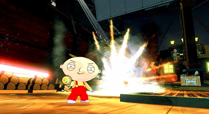 Скриншот из игры Family Guy: Back to the Multiverse