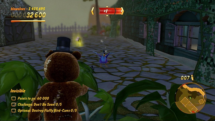 Скриншот из игры Naughty Bear
