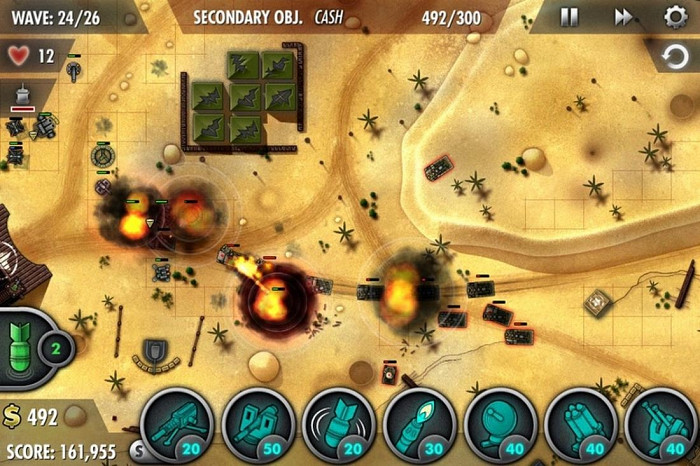 Скриншот из игры iBomber Defense Pacific