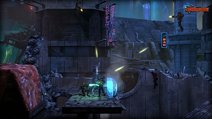 Скриншот из игры Warside