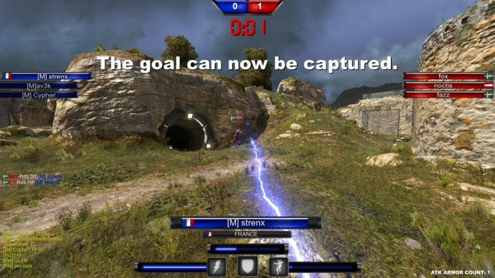 Скриншот из игры ShootMania Storm