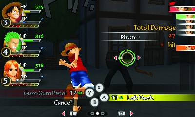 Скриншот из игры One Piece: Romance Dawn