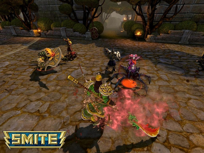 Скриншот из игры Smite