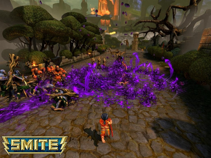 Скриншот из игры Smite