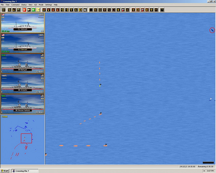 Скриншот из игры Naval Campaigns 1: Jutland