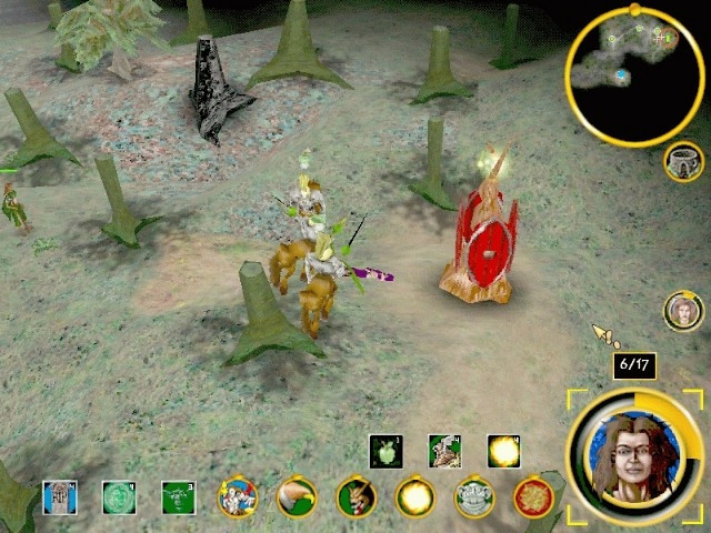 Скриншот из игры Magic & Mayhem: The Art of Magic