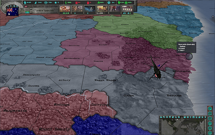 Скриншот из игры East vs. West: A Hearts of Iron Game