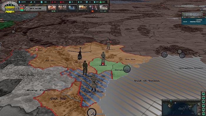 Скриншот из игры East vs. West: A Hearts of Iron Game