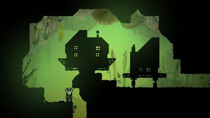 Скриншот из игры Knytt Underground