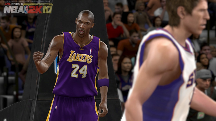 Скриншот из игры NBA 2K10
