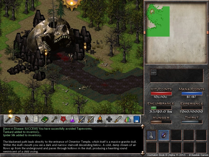 Скриншот из игры Eschalon: Book 3