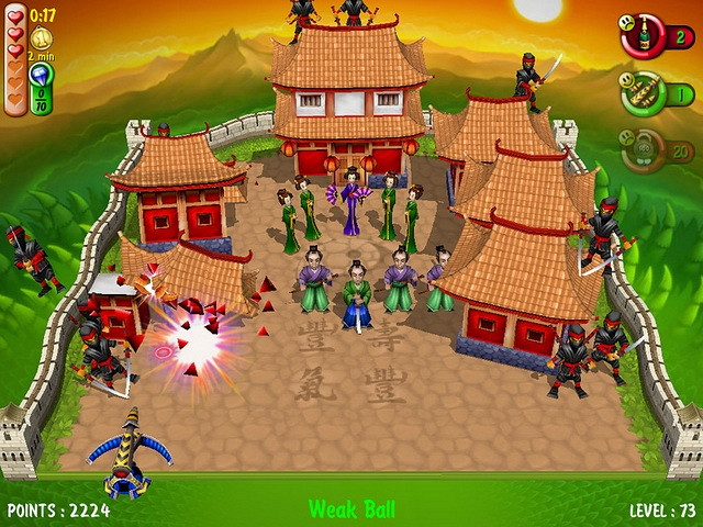 Скриншот из игры Magic Ball 4