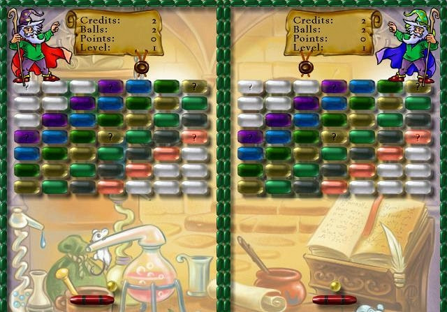 Скриншот из игры Merlin's Magic Break Out