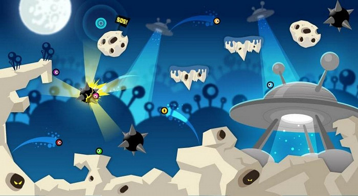 Скриншот из игры Eyeball Invaders, The