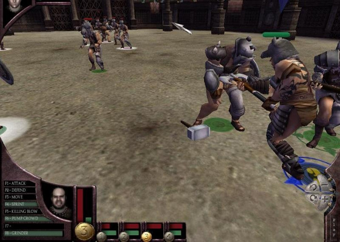Скриншот из игры Gladiators of Rome, The