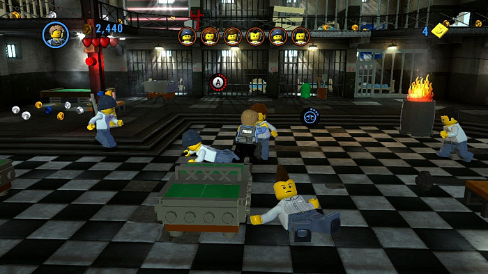 Скриншот из игры LEGO City Undercover