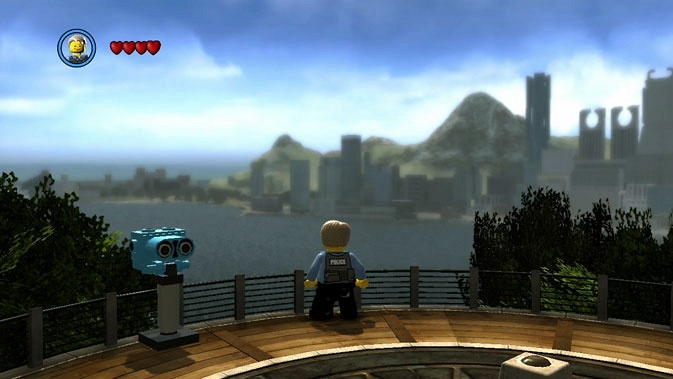 Скриншот из игры LEGO City Undercover