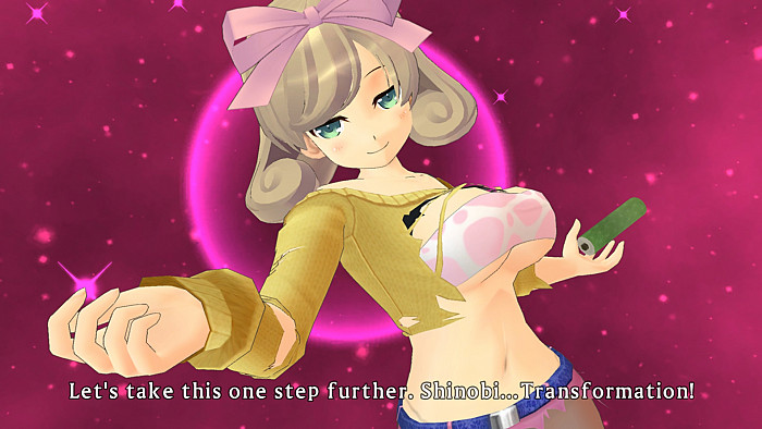 Скриншот из игры Senran Kagura Shinovi Versus