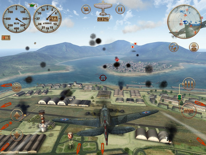 Скриншот из игры Sky Gamblers: Storm Raiders