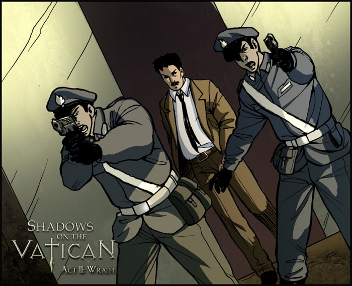 Скриншот из игры Shadows on the Vatican - Act 2: Wrath