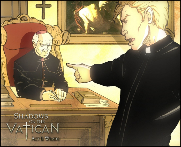 Обложка игры Shadows on the Vatican - Act 2: Wrath