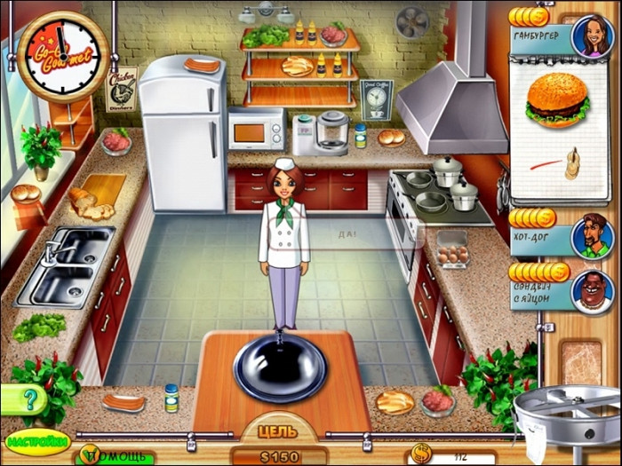 Скриншот из игры Go-Go Gourmet