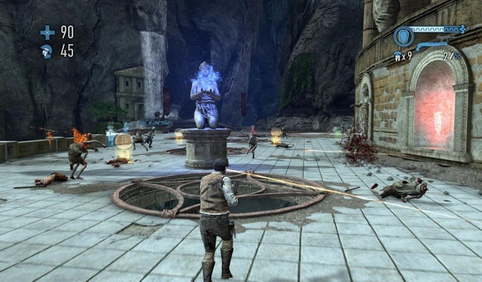 Скриншот из игры God Mode