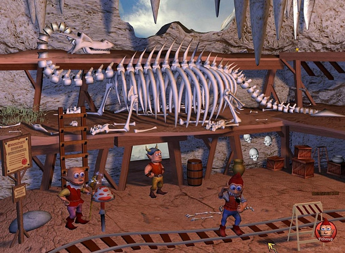 Скриншот из игры Gobliiins 4