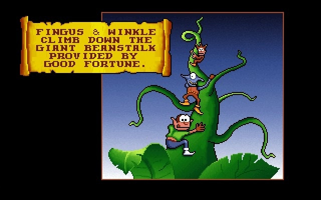 Скриншот из игры Gobliins 2: The Prince Buffoon