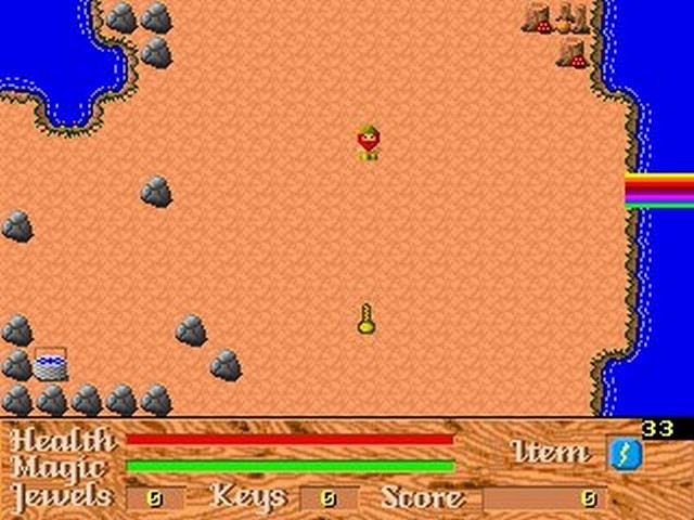 Скриншот из игры God of Thunder