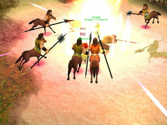 Скриншот из игры Gods War Online