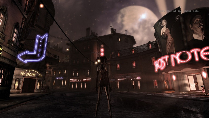 Скриншот из игры Contrast