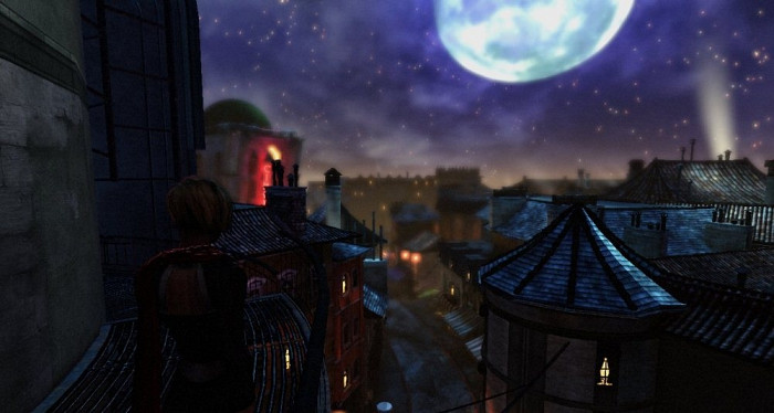Скриншот из игры Contrast