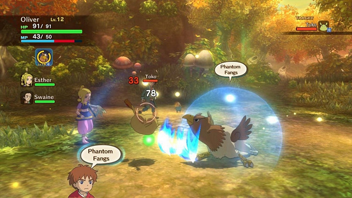 Скриншот из игры Ni no Kuni: Wrath of the White Witch