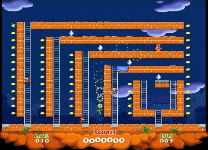 Скриншот из игры Gold Sprinter