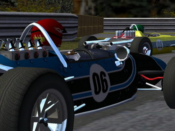 Скриншот из игры Golden Age of Racing