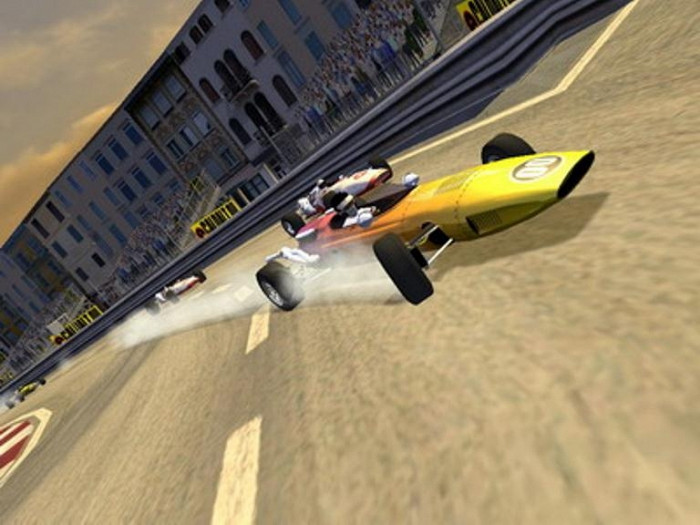 Скриншот из игры Golden Age of Racing