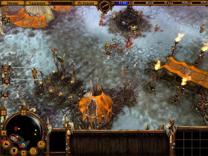 Скриншот из игры Golden Horde