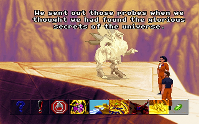 Скриншот из игры Dig, The