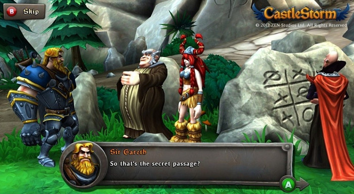Скриншот из игры CastleStorm