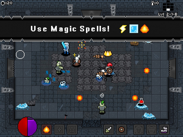 Скриншот из игры bit Dungeon